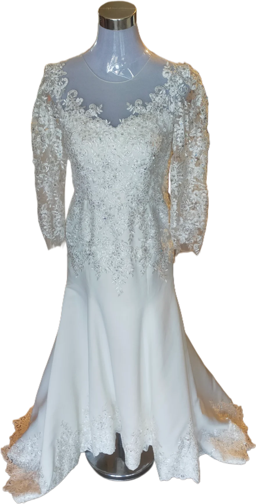 White Wedding Gown